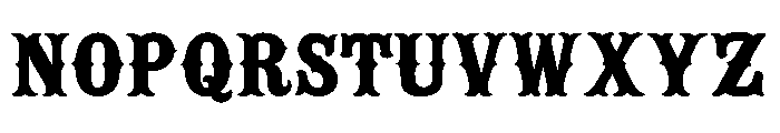Desert Ridge Font UPPERCASE