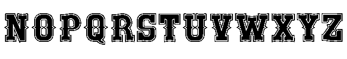 Desert Vintage Regular Font LOWERCASE