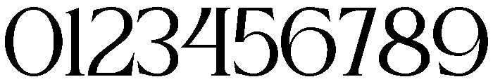 Desevon Regular Font OTHER CHARS