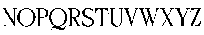 Desevon Regular Font UPPERCASE