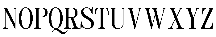 Desferona Regular Font UPPERCASE