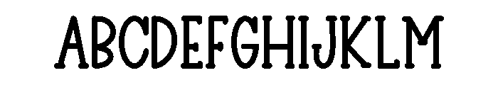 Design Collage Regular Font UPPERCASE
