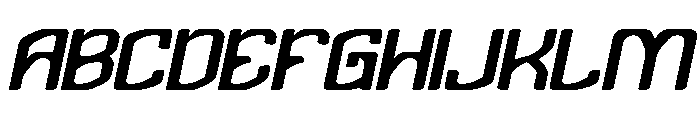Design Magic Bold Italic Font UPPERCASE