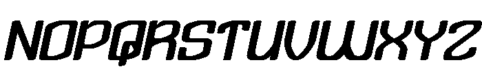 Design Magic Bold Italic Font UPPERCASE