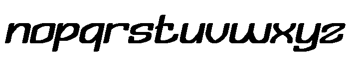 Design Magic Bold Italic Font LOWERCASE