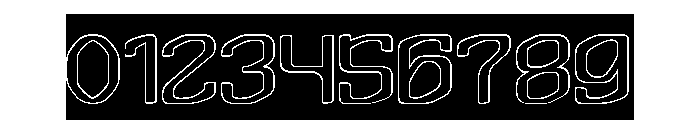 Design Magic-Hollow-Inverse Font OTHER CHARS