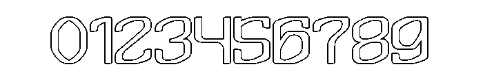 Design Magic-Hollow Font OTHER CHARS