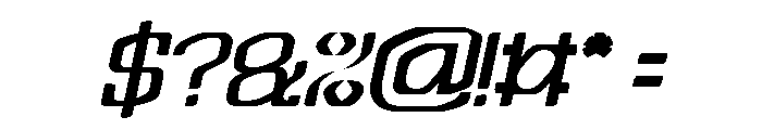 Design Magic Italic Font OTHER CHARS