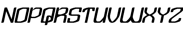 Design Magic Italic Font UPPERCASE