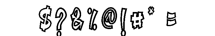 Design Maker Extrude Font OTHER CHARS