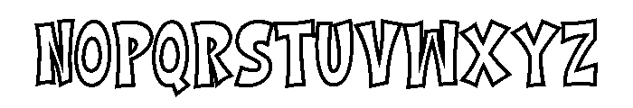 Design Maker Extrude Font LOWERCASE