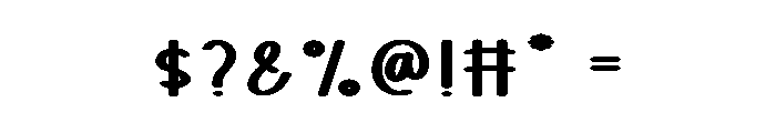 Design Sketchy Font OTHER CHARS