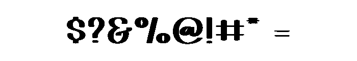 Design Technology Font OTHER CHARS