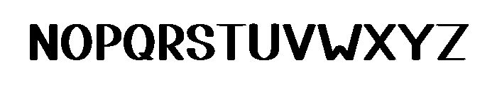 Design Technology Font LOWERCASE
