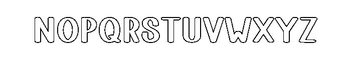 Design Thinking Font LOWERCASE