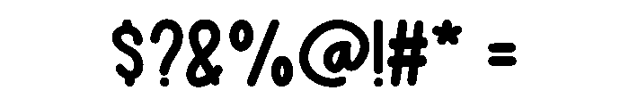 Design Wish Font OTHER CHARS