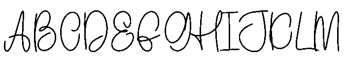 Designed Font UPPERCASE