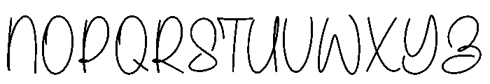 Designed Font UPPERCASE
