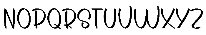 Designer Elegant Font UPPERCASE