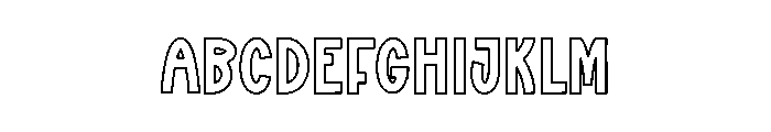 Designer Halloween Font UPPERCASE
