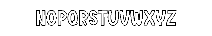 Designer Halloween Font UPPERCASE