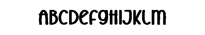 Designer Minimalist Font UPPERCASE