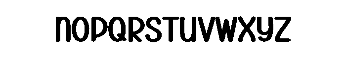 Designer Minimalist Font LOWERCASE