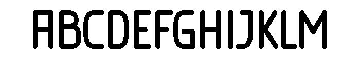 Designer Science Regular Font UPPERCASE