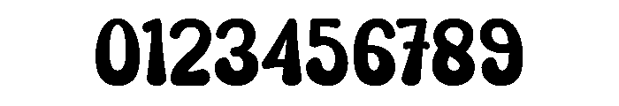 Designer Stacked Regular Font OTHER CHARS