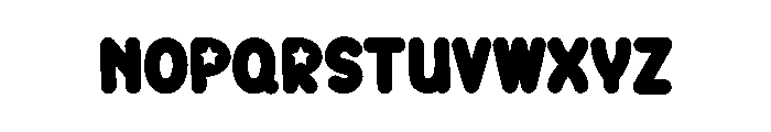 Designer Starlight Font LOWERCASE