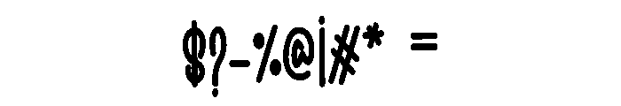 Designer2 Font OTHER CHARS
