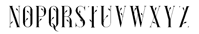Desire Regular Font UPPERCASE