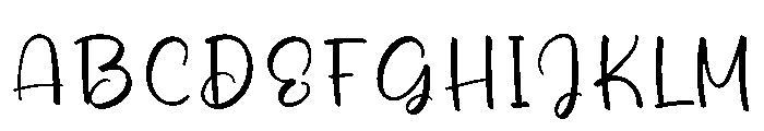 Desire Signature Font UPPERCASE