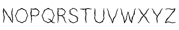 Desmi Regular Font UPPERCASE