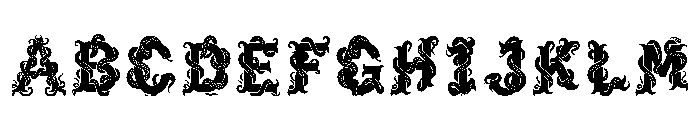 Desna Regular Font UPPERCASE