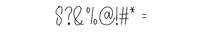 Dessert Cactus Font OTHER CHARS