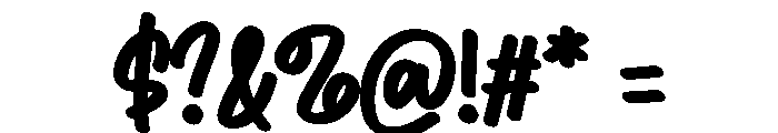 Dessy Font OTHER CHARS
