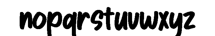 Dessy Font LOWERCASE