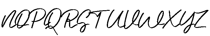 Desty Nitty Font UPPERCASE