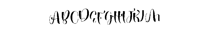 Detail Font UPPERCASE