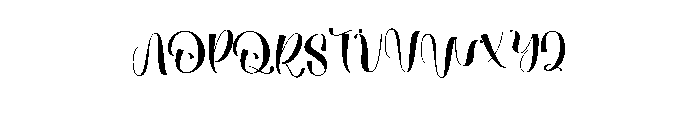 Detail Font UPPERCASE
