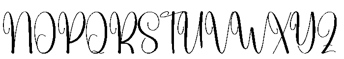 Detailed Font UPPERCASE