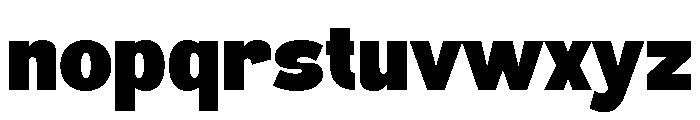 Deufrat Regular Font LOWERCASE