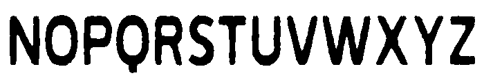 Deuxland Regular Font UPPERCASE