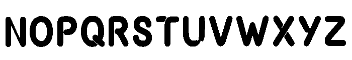 Deven Regular Font LOWERCASE