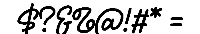 Devi Letter Font OTHER CHARS