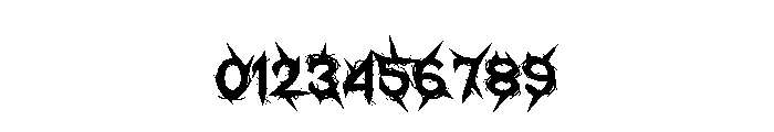 Devil Comes Font OTHER CHARS