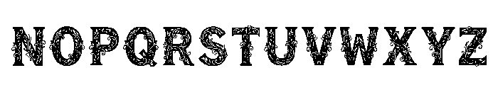 Devilray Regular Font UPPERCASE