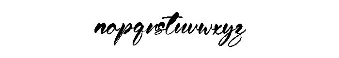 Devitson Font LOWERCASE