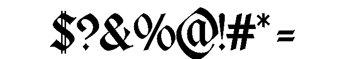 Devonxa Regular Font OTHER CHARS